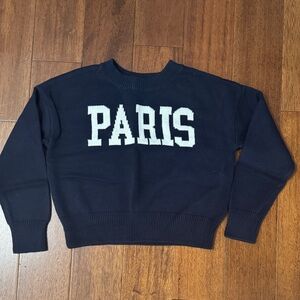 💜2/$15💜 Kids Paris Navy Sweater